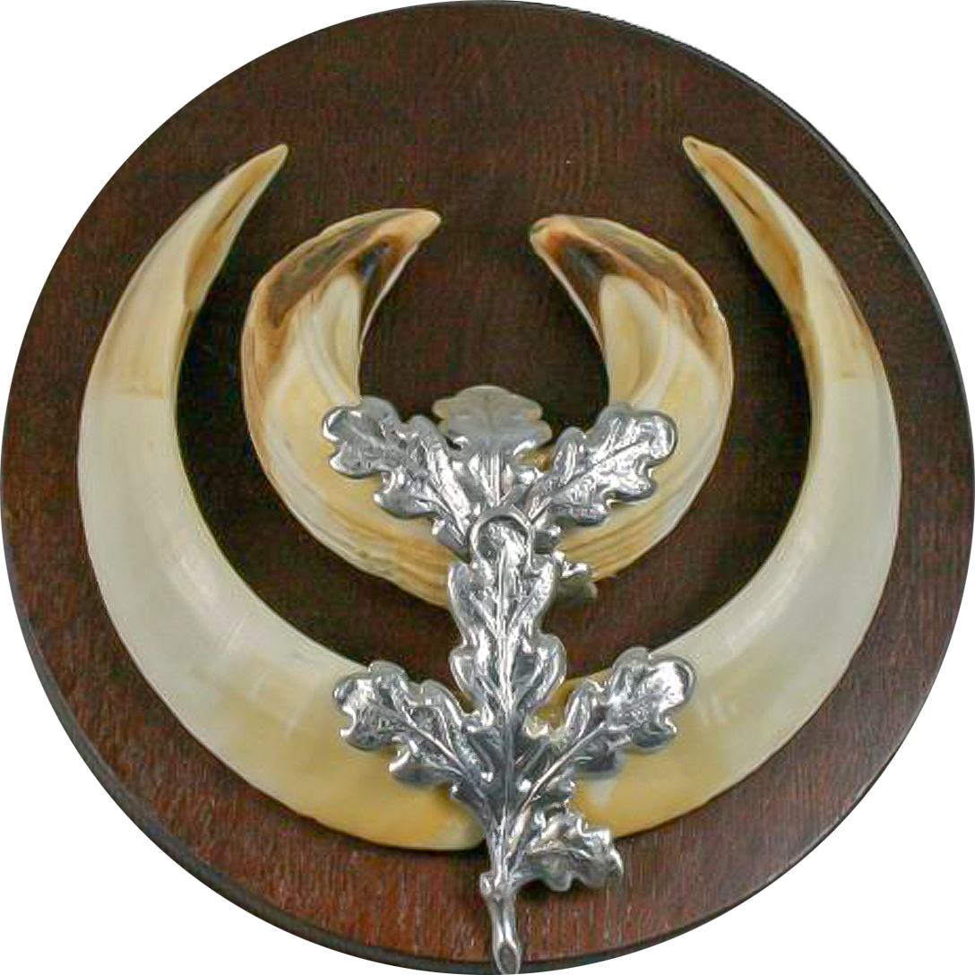 Eichenlaub für Keilerwaffen 10 Stück.