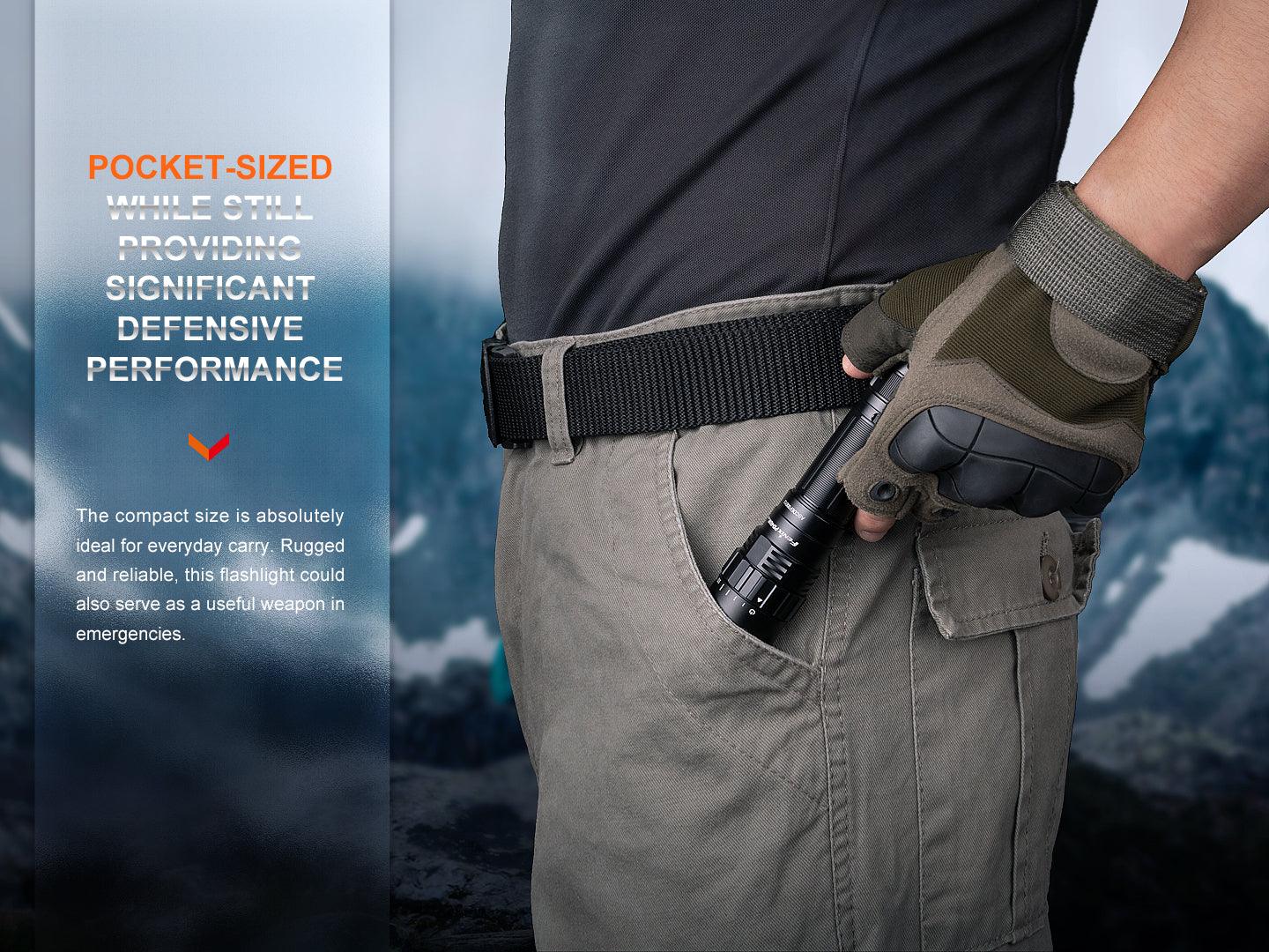 fenixlightFenix PD40R V3.0 Superhelle Taschenlampe mit mechanischem Drehschalter, 3000 LumenFenix PD40R V3.0 Superhelle Taschenlampe mit mechanischem Drehschalter, 3000 LumenForestHunt | Locker, Kirrmittel & JagdbedarfTaschenlampe