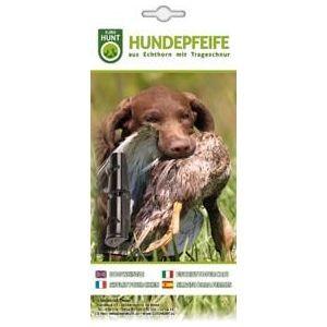 Hundepfeife aus Büffelhorn ca 7 cm.