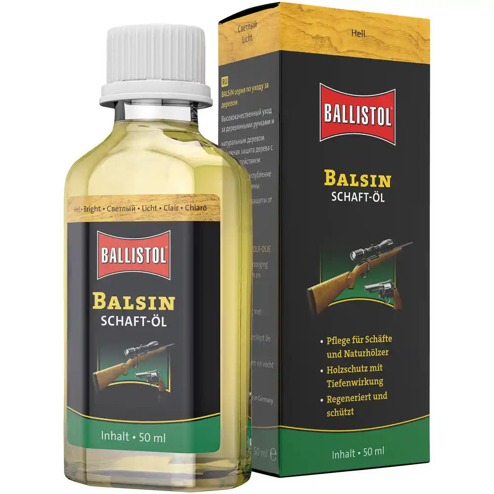BALLISTOLSchaftöl Balsin – hell, 0,05 l