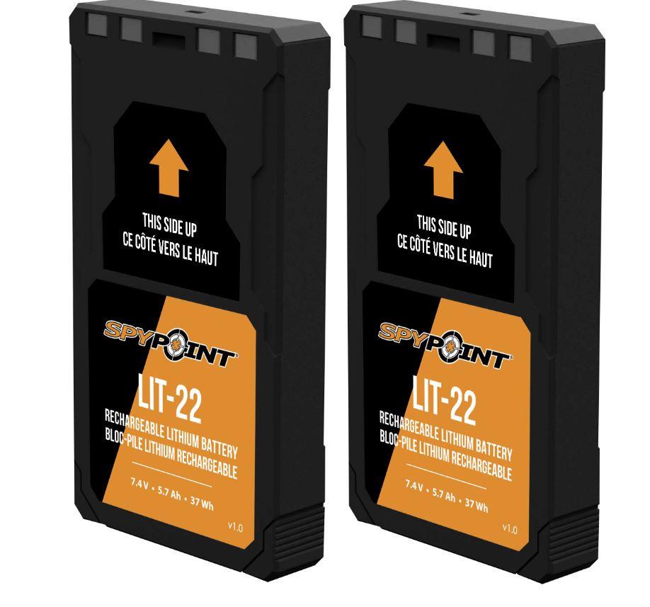 SPYPOINT Lithium-Akku LIT-22 TWIN-Pack.