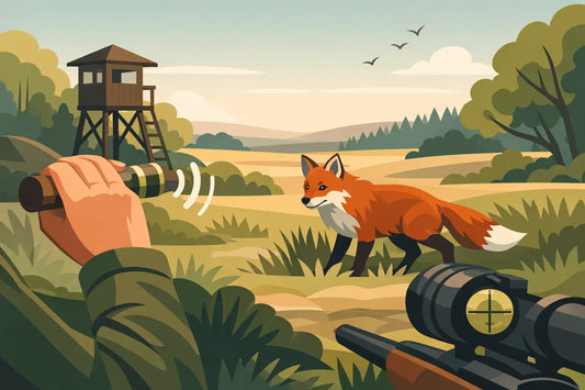 Jagdlocker für Fuchs richtig anwenden im Revier