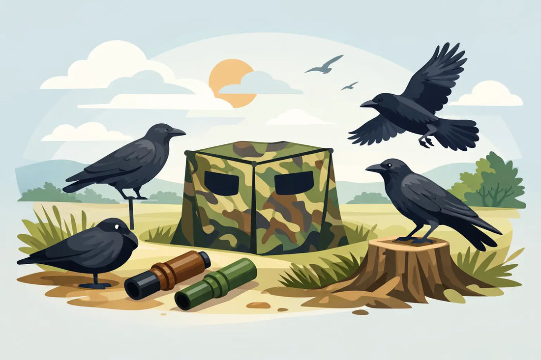 Locker für Krähenjagd richtig auswählen und einsetzen
