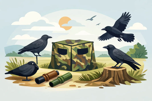 Locker für Krähenjagd richtig auswählen und einsetzen
