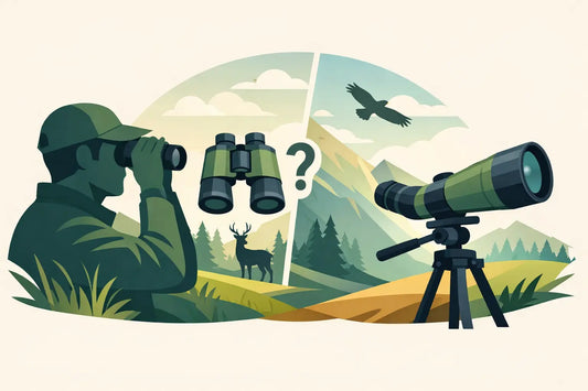 Fernglas oder Spektiv bei der Jagd wählen?