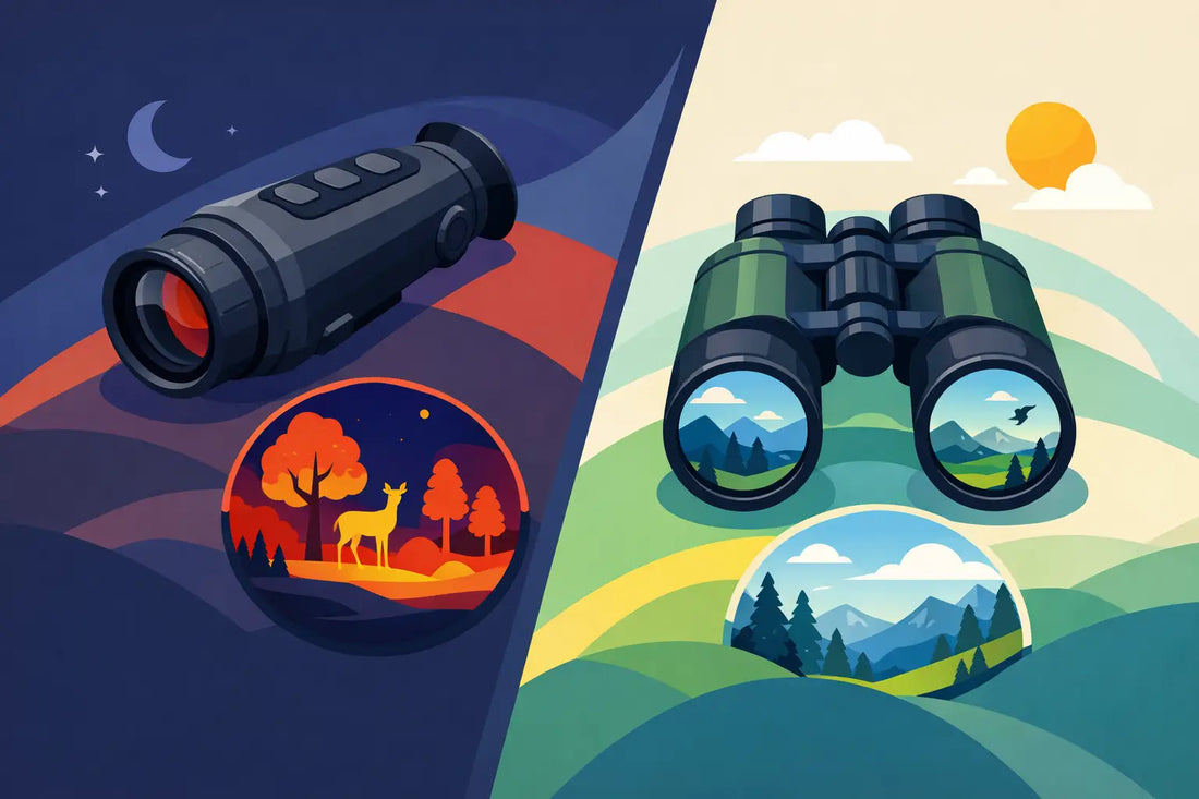 Wärmebildgerät oder Fernglas?