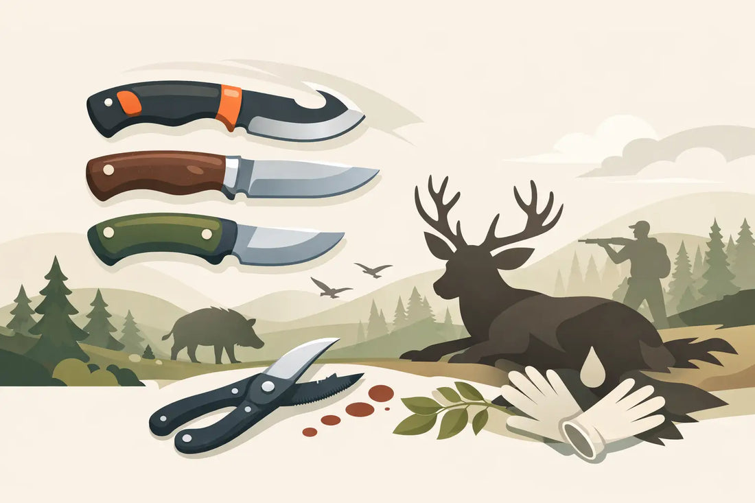 Messer zum Aufbrechen von Wild richtig wählen