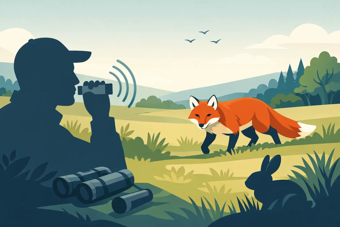 Erfolgreiche Lockjagd auf Fuchs