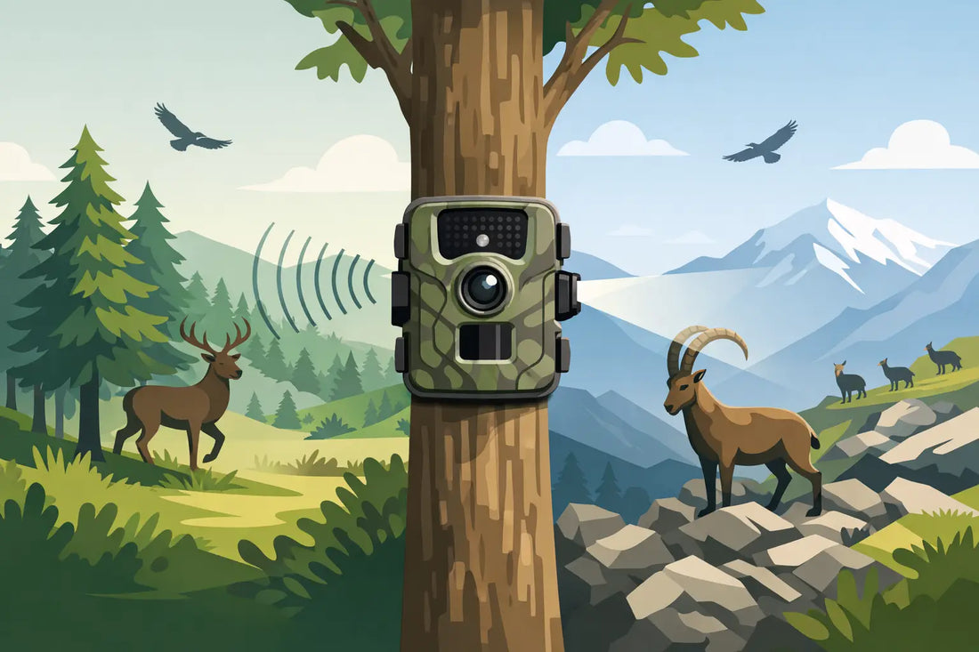 Wildkamera optimal am Wechsel montieren