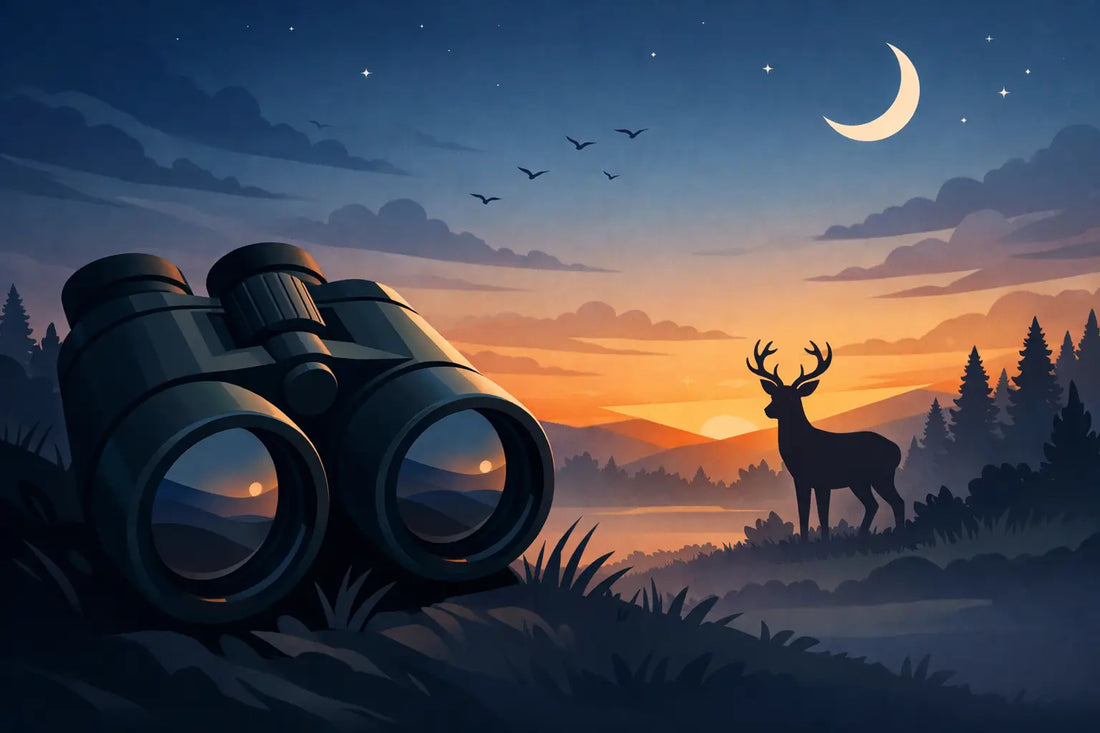 Fernglas für Jagd in der Dämmerung