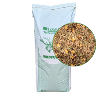 Luzernemüsli Wildfutter mit Apfeltrester und Luzerneheu im 25 kg Sack – Premium Rehfutter und Rotwildfutter