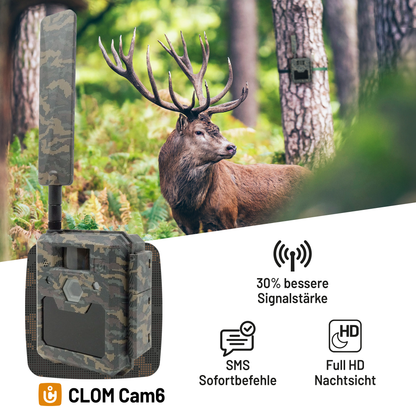 ICUICU CLOM Cam6 + 2.000 COINs & 16GB SD-Karte
