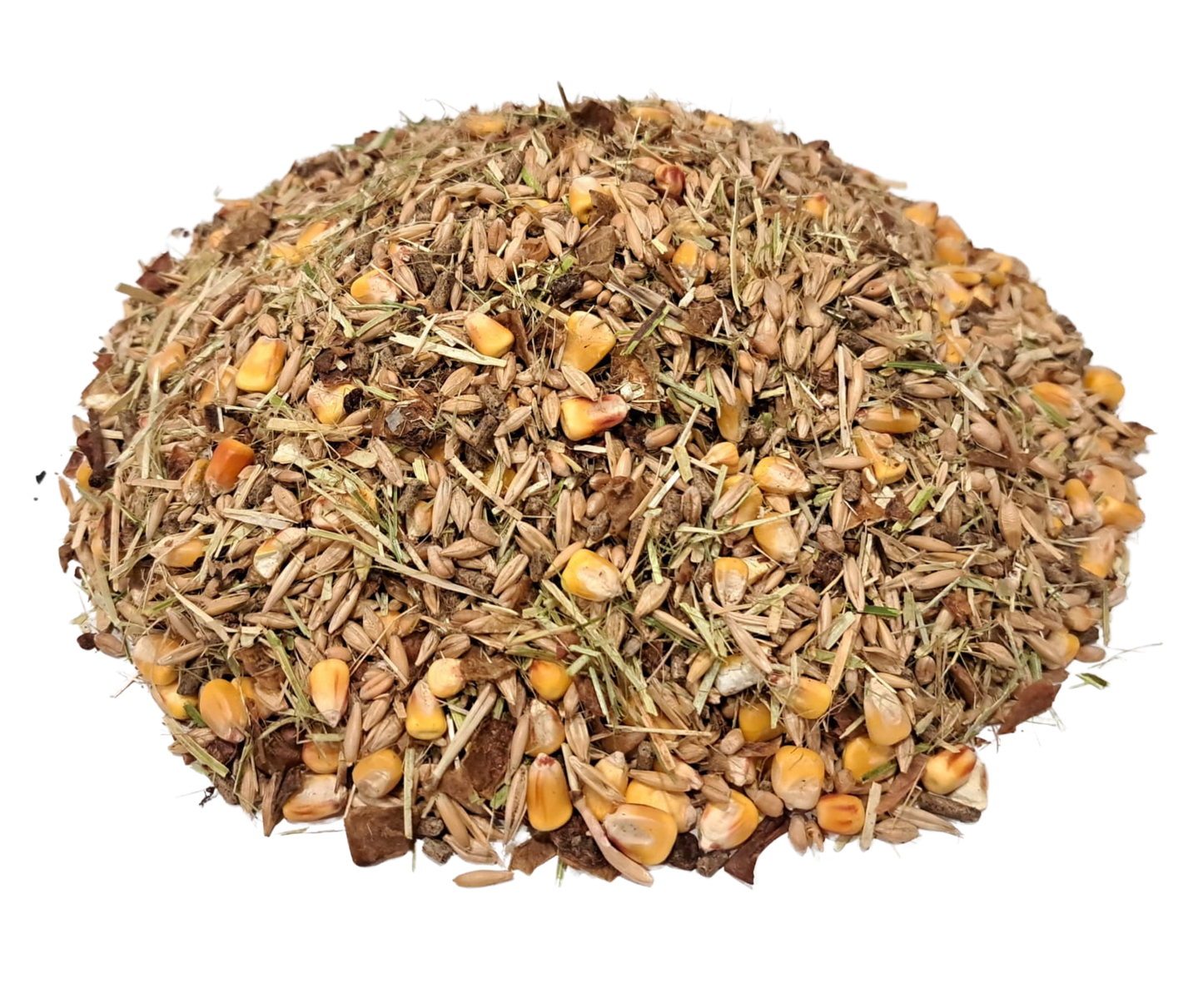 Luzernemüsli Wildfutter mit Apfeltrester und Luzerneheu im 25 kg Sack – Premium Rehfutter und Rotwildfutter