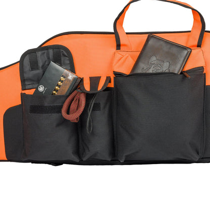Futteral schwarz/orange für 1 Langwaffe