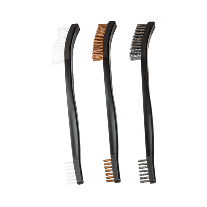 Beidseitige Reinigungsbürsten für Waffenpflege Stahl Bronze Nylon