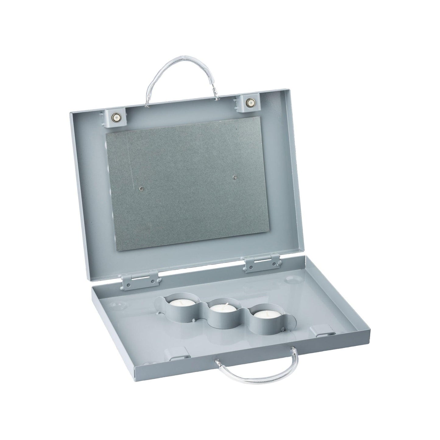 EUROHUNT Teelichtheizer grün, grau oder rosa