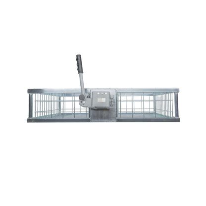 Heckträger 890x585x200 mm verzinkt mit Schnellkupplung