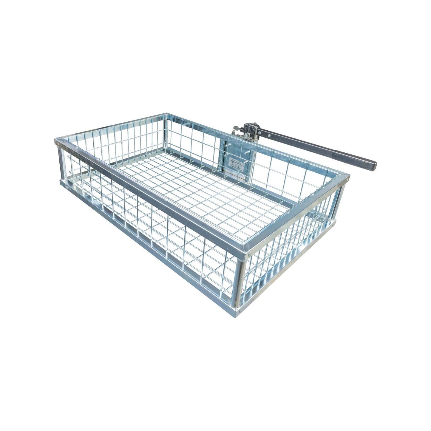 Heckträger 890x585x200 mm verzinkt mit abklappbarer Schnellkupplung