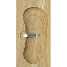 Hirschschild Eiche 2 - 36x20cm Dunkel