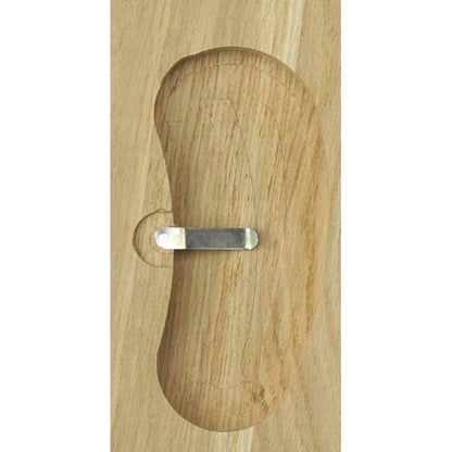 Hirschschild Eiche 2 - 36x20cm Dunkel