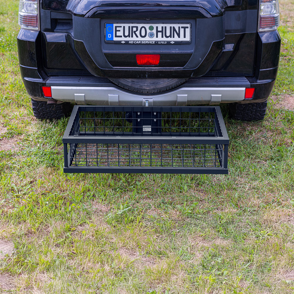 Robuster Heckträger für Wildtransport und Kirrgut