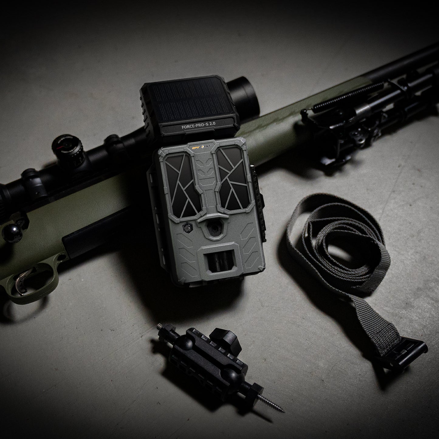 SpypointSPYPOINT FORCE-PRO-S 2.0 WildkameraSPYPOINT FORCE-PRO-S 2.0 - 30 MP Wildkamera mit Solar & 4KForestHunt | Locker, Kirrmittel & Jagdbedarf