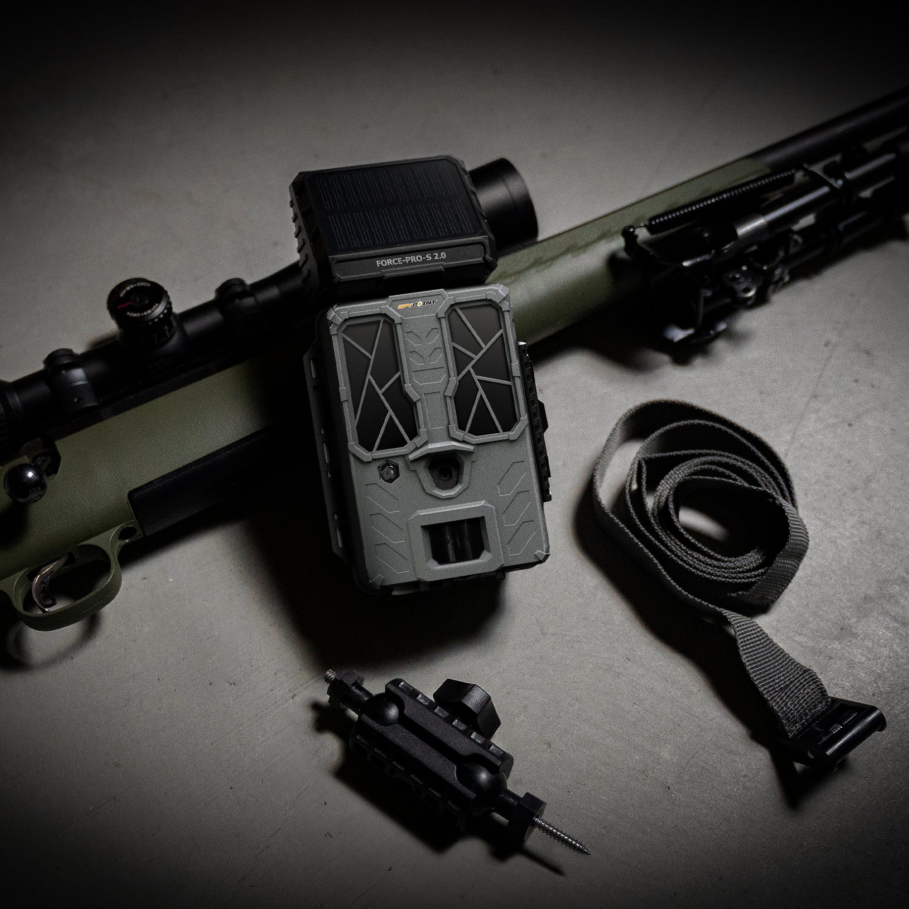 SpypointSPYPOINT FORCE-PRO-S 2.0 WildkameraSPYPOINT FORCE-PRO-S 2.0 - 30 MP Wildkamera mit Solar & 4KForestHunt | Locker, Kirrmittel & Jagdbedarf