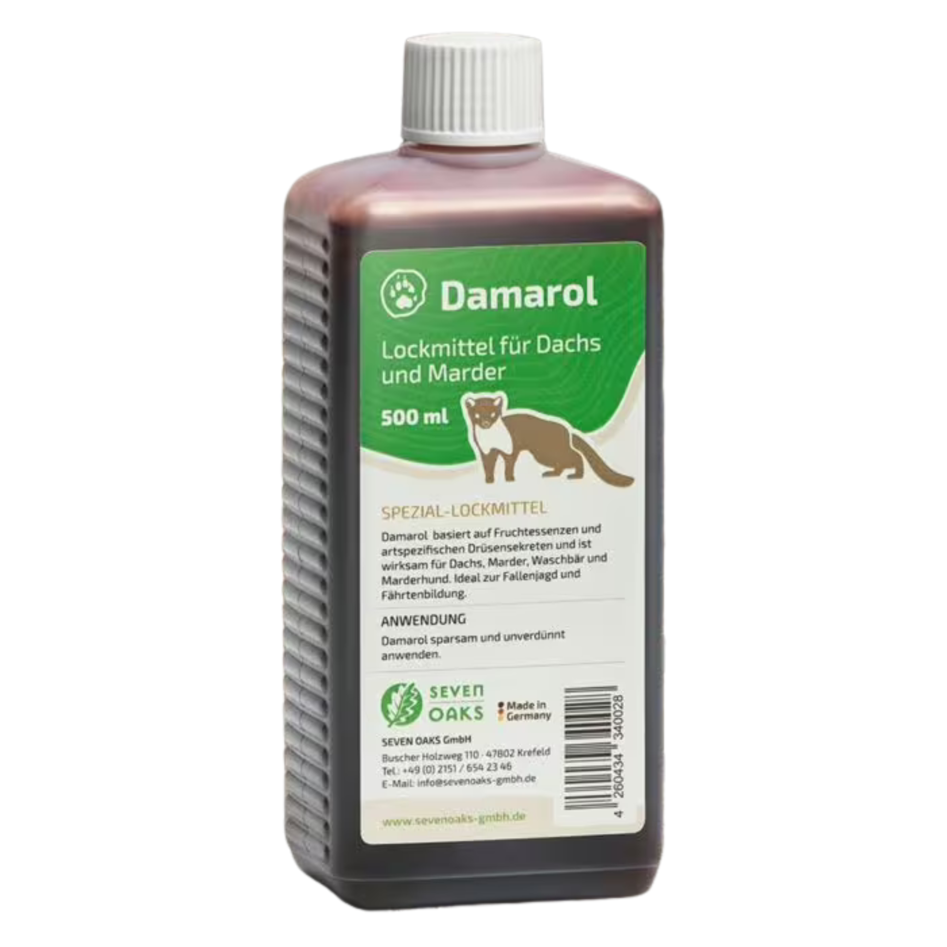 Damarol Lockmittel für Marder Dachs und Waschbär 500 ml