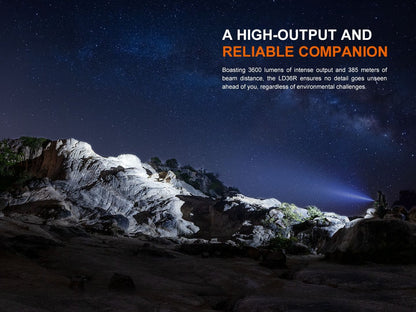 fenixlightFenix LD36R leistungsstark mit verschiedenen Lichtquellen, 3600 LumenFenix LD36R leistungsstark mit verschiedenen Lichtquellen, 3600 LumenForestHunt | Locker, Kirrmittel & JagdbedarfTaschenlampe