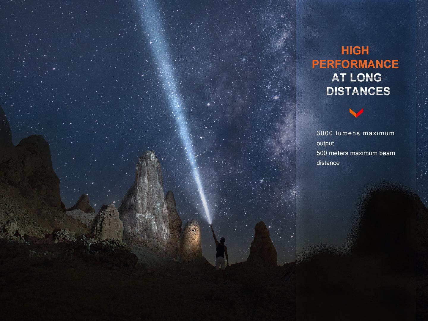 fenixlightFenix PD40R V3.0 Superhelle Taschenlampe mit mechanischem Drehschalter, 3000 LumenFenix PD40R V3.0 Superhelle Taschenlampe mit mechanischem Drehschalter, 3000 LumenForestHunt | Locker, Kirrmittel & JagdbedarfTaschenlampe