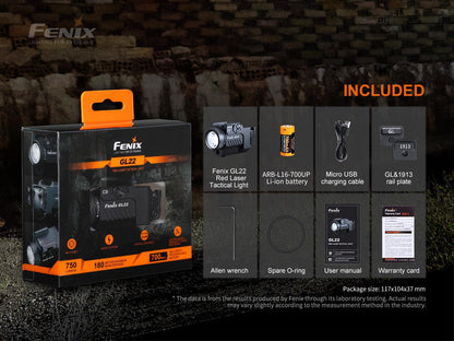 fenixlightFenix GL22 Kompakte, leistungsstarke Rotlicht-Taktiklampe/Waffenlicht, 750 LumenFenix GL22 Kompakte, leistungsstarke Rotlicht-Taktiklampe/Waffenlicht, 750 LumenForestHunt | Locker, Kirrmittel & JagdbedarfWaffenlicht