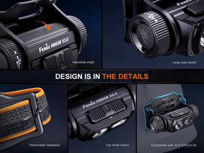 fenixlightFenix HM60R V2.0 Hochleistungs-Stirnlampe aus Metall, 1600 LumenFenix HM60R V2.0 Hochleistungs-Stirnlampe aus Metall, 1600 LumenForestHunt | Locker, Kirrmittel & JagdbedarfStirnlampen