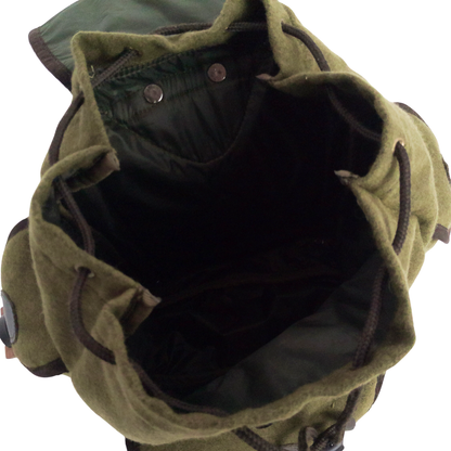 Jagdrucksack Loden Grün Braun