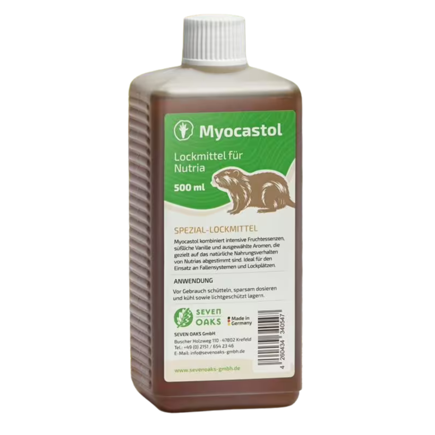 Myocastol Nutria Lockmittel 500 ml von Seven Oaks