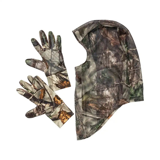 Parforce Camo Set Handschuhe Sturmhaube
