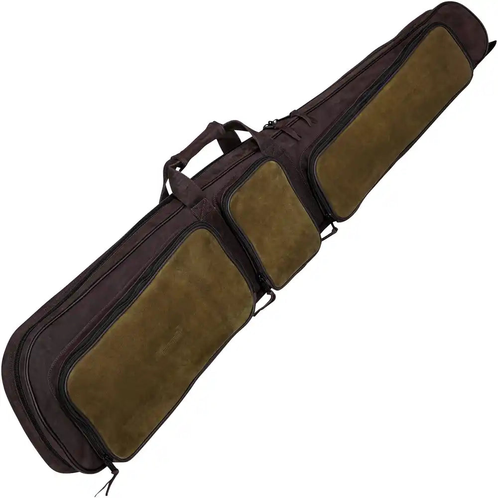Parforce Langwaffenfutteral All-in Leder Braun Oliv Gewehrfutteral
