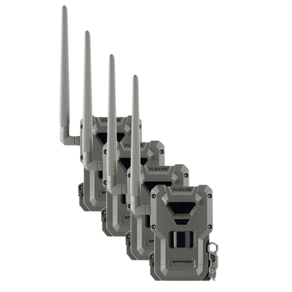 SPYPOINT FLEX-M2 4erPack – 4 LTE-Wildkameras
