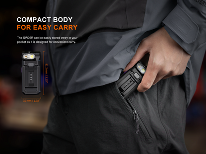 fenixlightFenix SW05R-UV kompakte Taschenlampe mit weißem Licht und starkem UV-Licht, 150 Lumen (Weißlicht)Fenix SW05R-UV kompakte Taschenlampe mit weißem Licht und starkem UV-Licht, 150 Lumen (Weißlicht)ForestHunt | Locker, Kirrmittel & JagdbedarfTaschenlampe