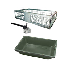 Heckträger mit Wildwanne und Schnellkupplung