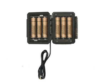 SEISSIGERExterner Akkupack für WildkamerasSEISSIGER 6V Akkupack - Externe Stromversorgung für Wildkameras | Lange Laufzeit & wetterfestForestHunt | Locker, Kirrmittel & Jagdbedarf