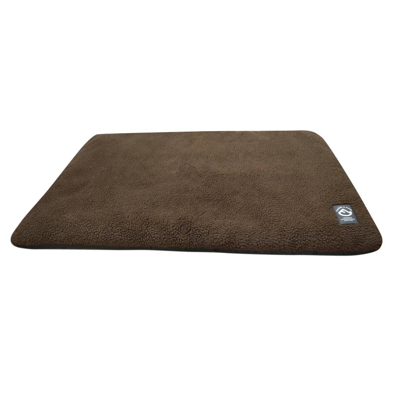 Hundedecke Faserpelz 70x100 cm Braun