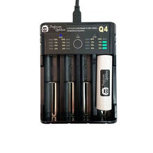 Professor OptikenUniversal Ladegerät für Lithium-Ionen-Akkus, 0,5-2A - 4-fach
