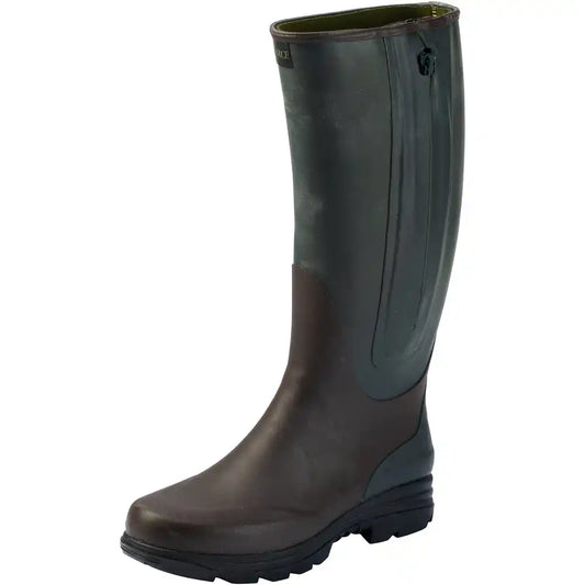 PARFORCE Essential Gummistiefel Neo-2 mit Reißverschluss und Neoprenfutter.