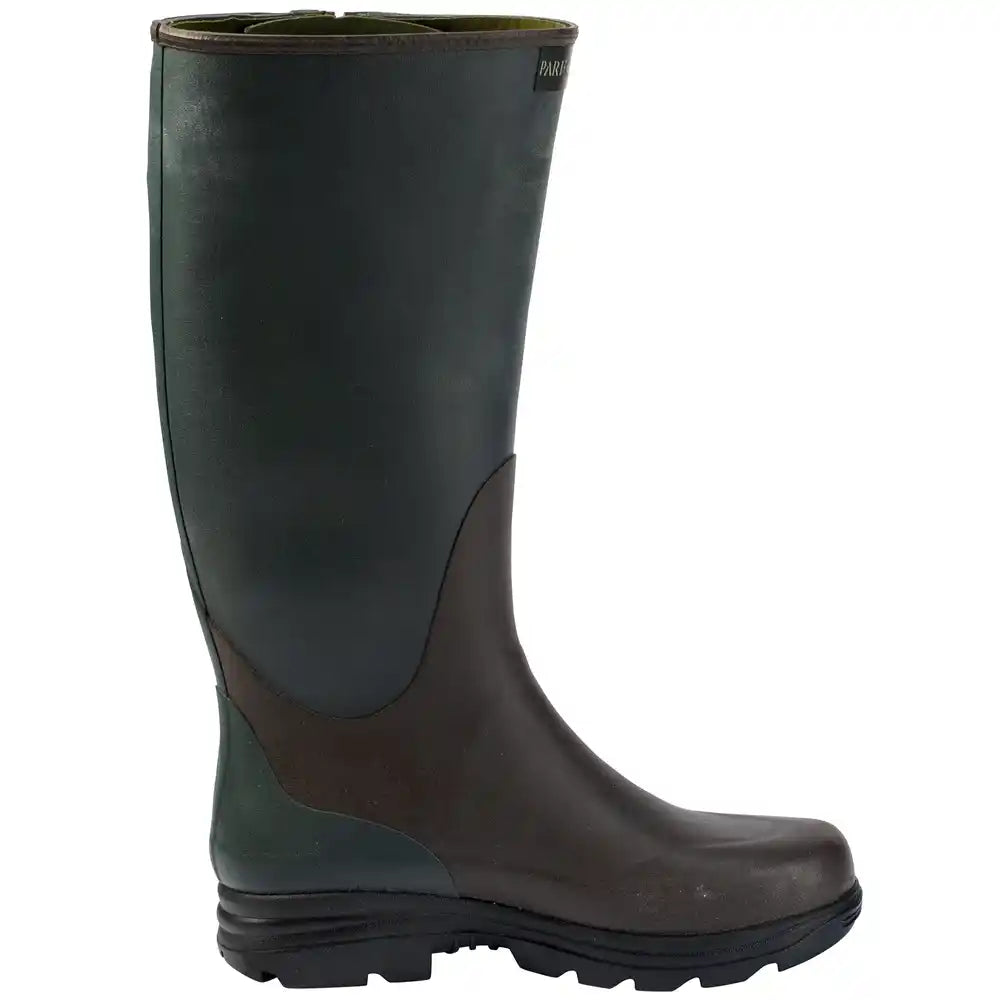 PARFORCE Essential Gummistiefel Neo-2 mit Reißverschluss und Neoprenfutter.