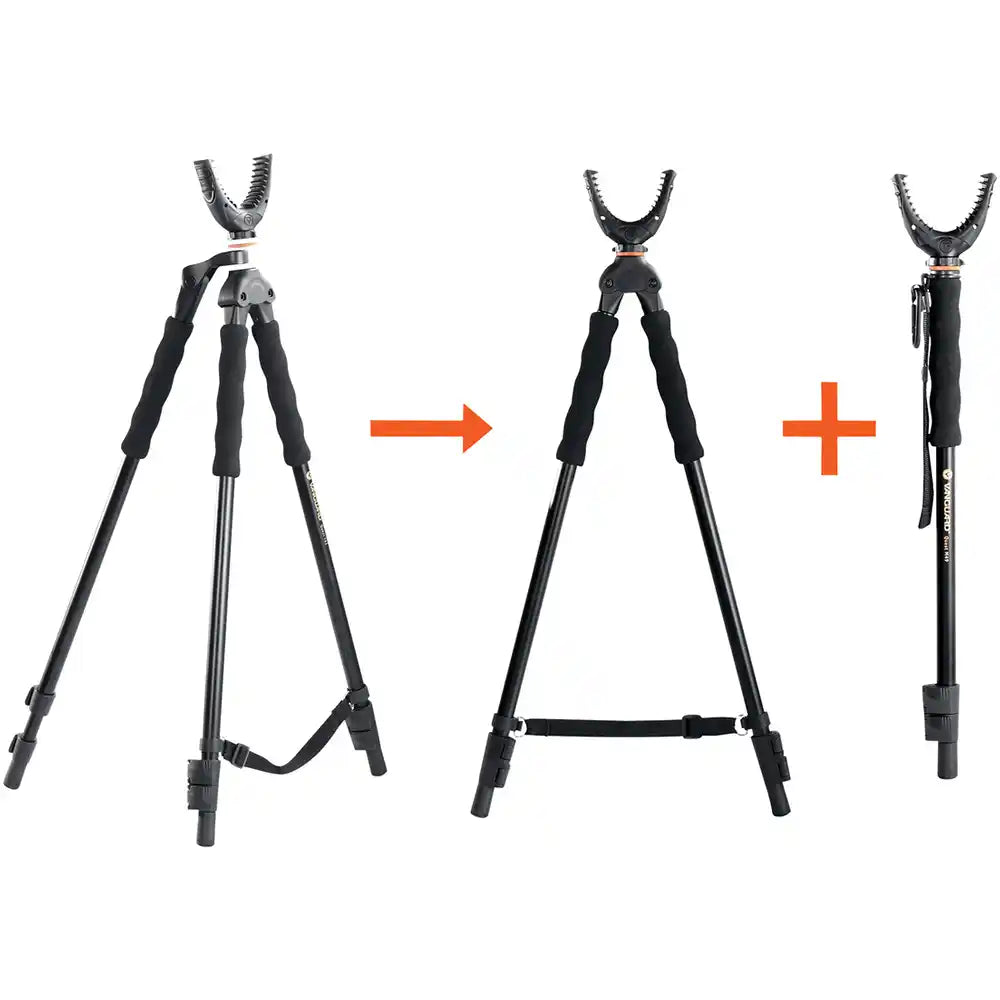 Vanguard Zielstock mit 360 Grad V-Auflage