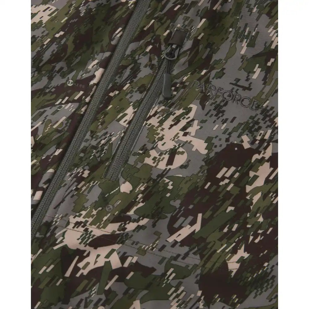 ParforceWendefleecejacke greenSphere® SignalParforce Wendefleecejacke greenSphere® Signal - wasserdichte Jagdjacke Herren, wendbar & geräuscharmForestHunt | Locker, Kirrmittel & JagdbedarfJagdjacke