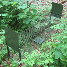 .Lebendfalle - zwei Falltüren 150x30,5x38cm
