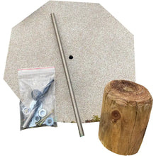 WildlutscherBefestigungsset Lecksteine