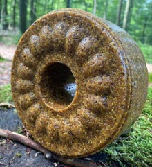 WildlutscherLeckstein süßer getrockneter  Apfel mit gemahlenem Mais