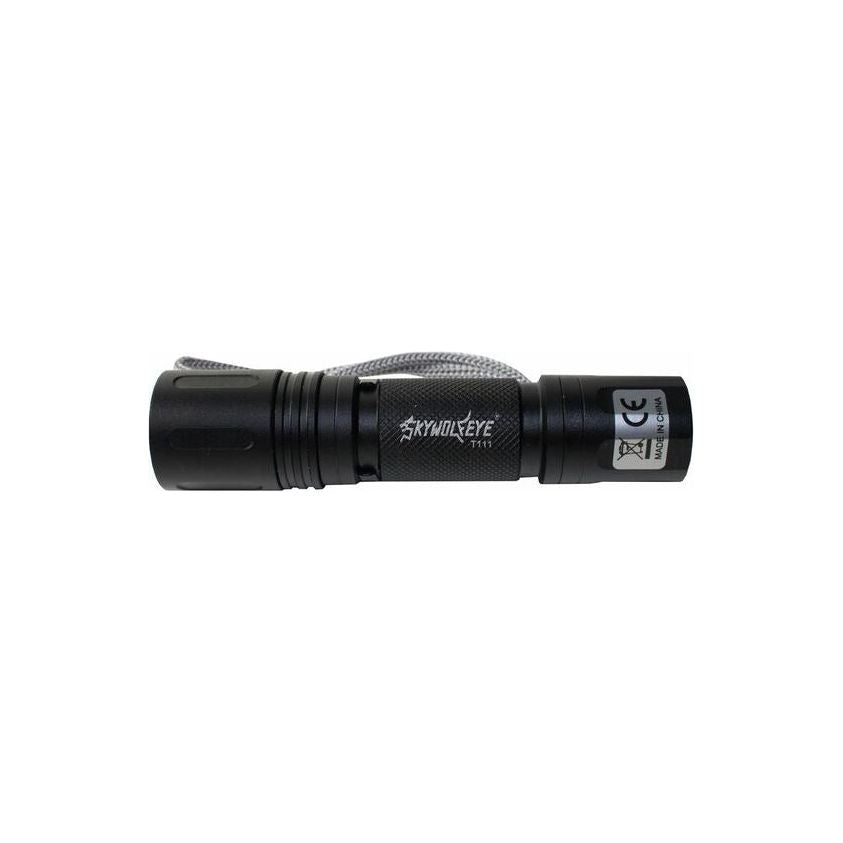 .LED-Taschenlampe für 18650-Akkus